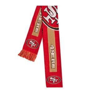 FOCO NFL San Francisco 49ers Stripe Scarf